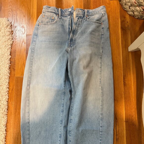 Mother Ankle Barrel Jeans - Picture 1 of 5